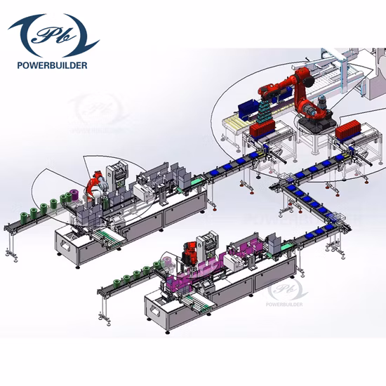 Full Automatic High Speed Carton Box Packing Machine for Perfume Mask Gloves Cartoning Machine